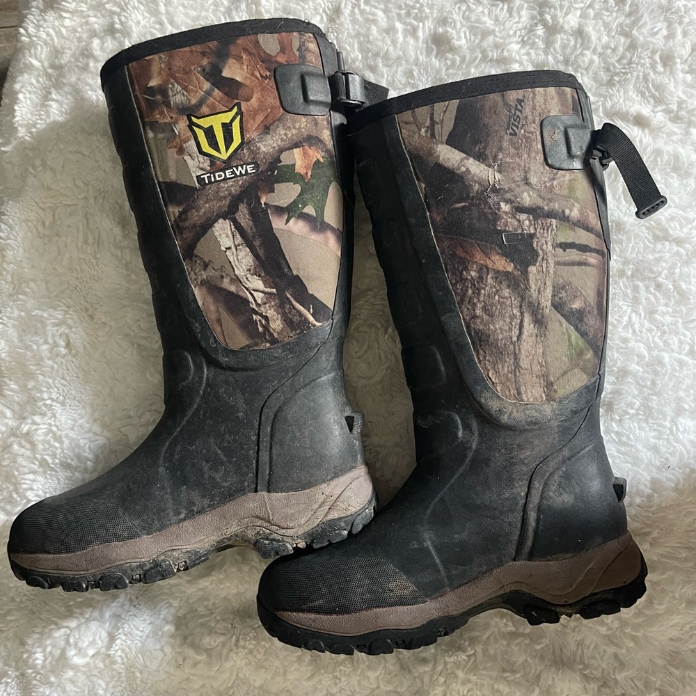 TideWe Camo Waterproof Boots